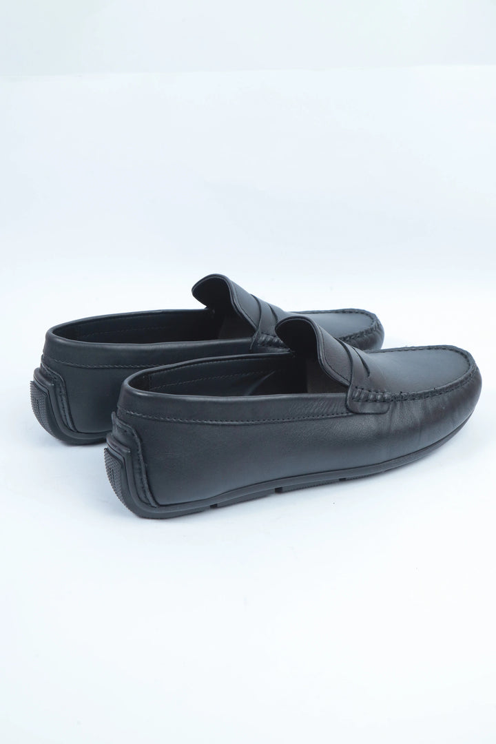 Black Driving Moccasin