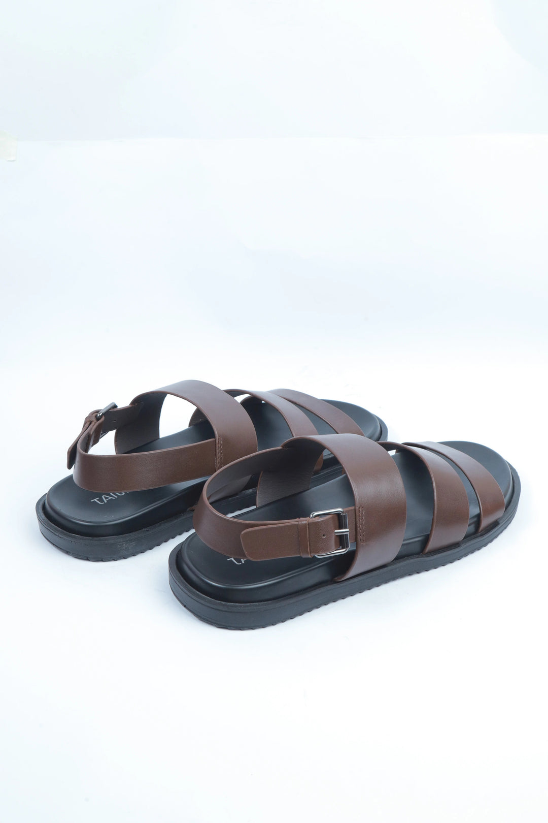 Brown Leather Strap Sandal
