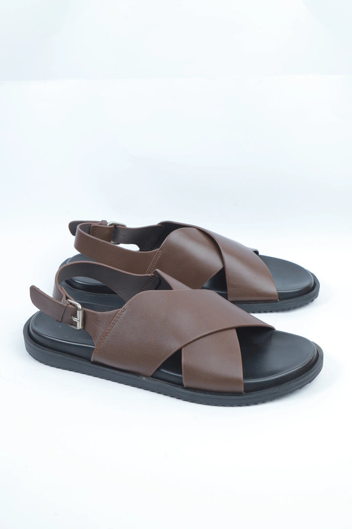 Brown Backstrap Sandal