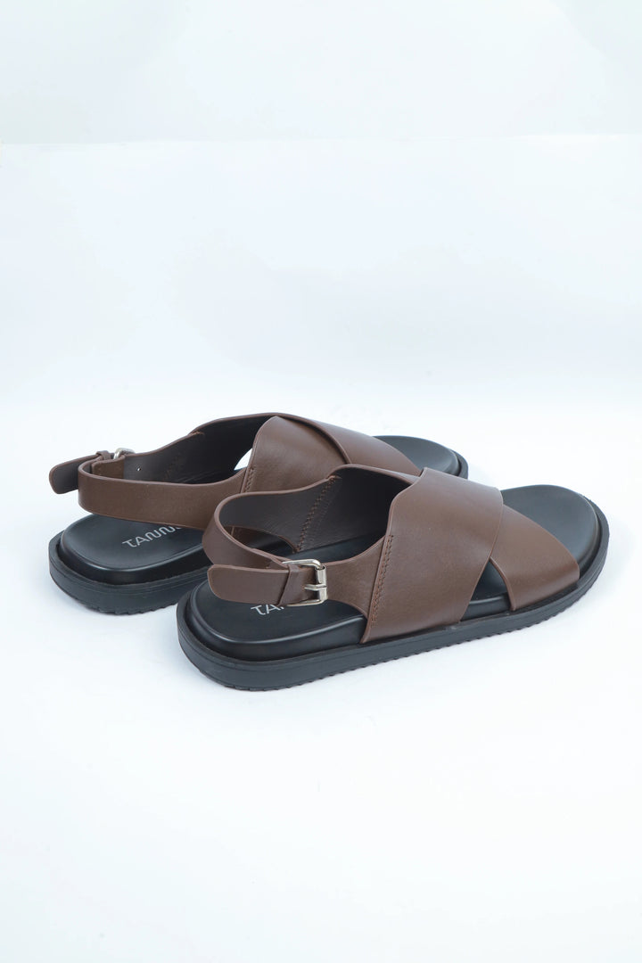 Brown Backstrap Sandal
