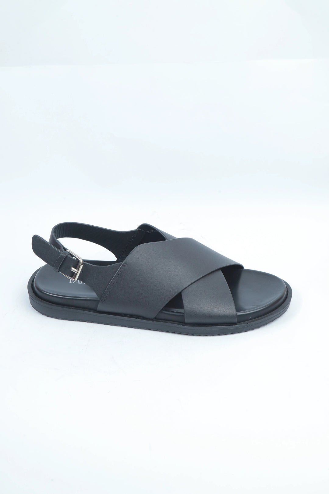 Black Backstrap Sandal