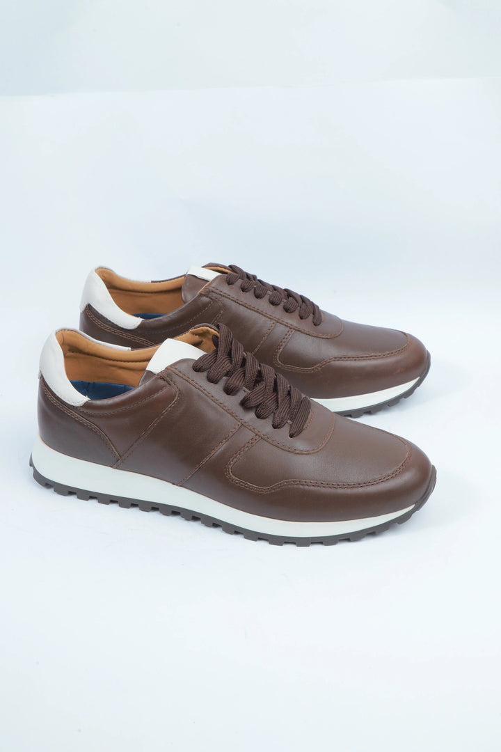 Brown Leather Sneaker