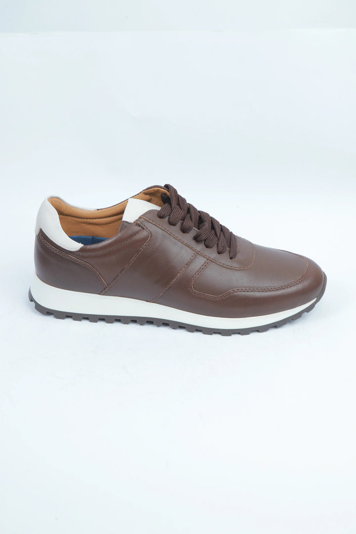 Brown Leather Sneaker