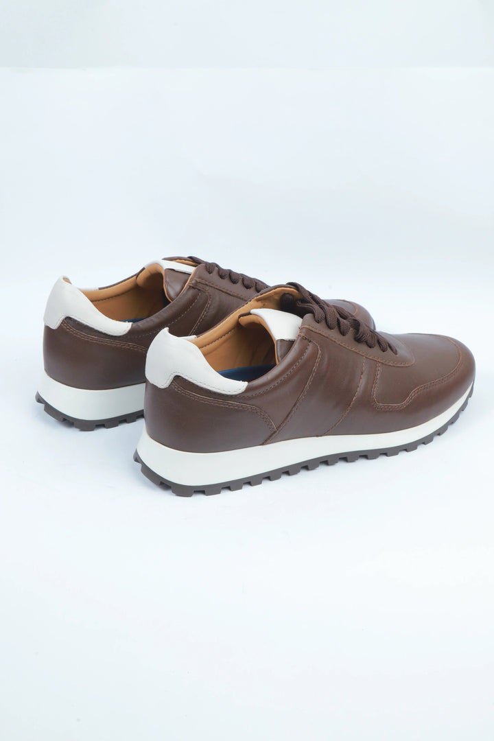 Brown Leather Sneaker