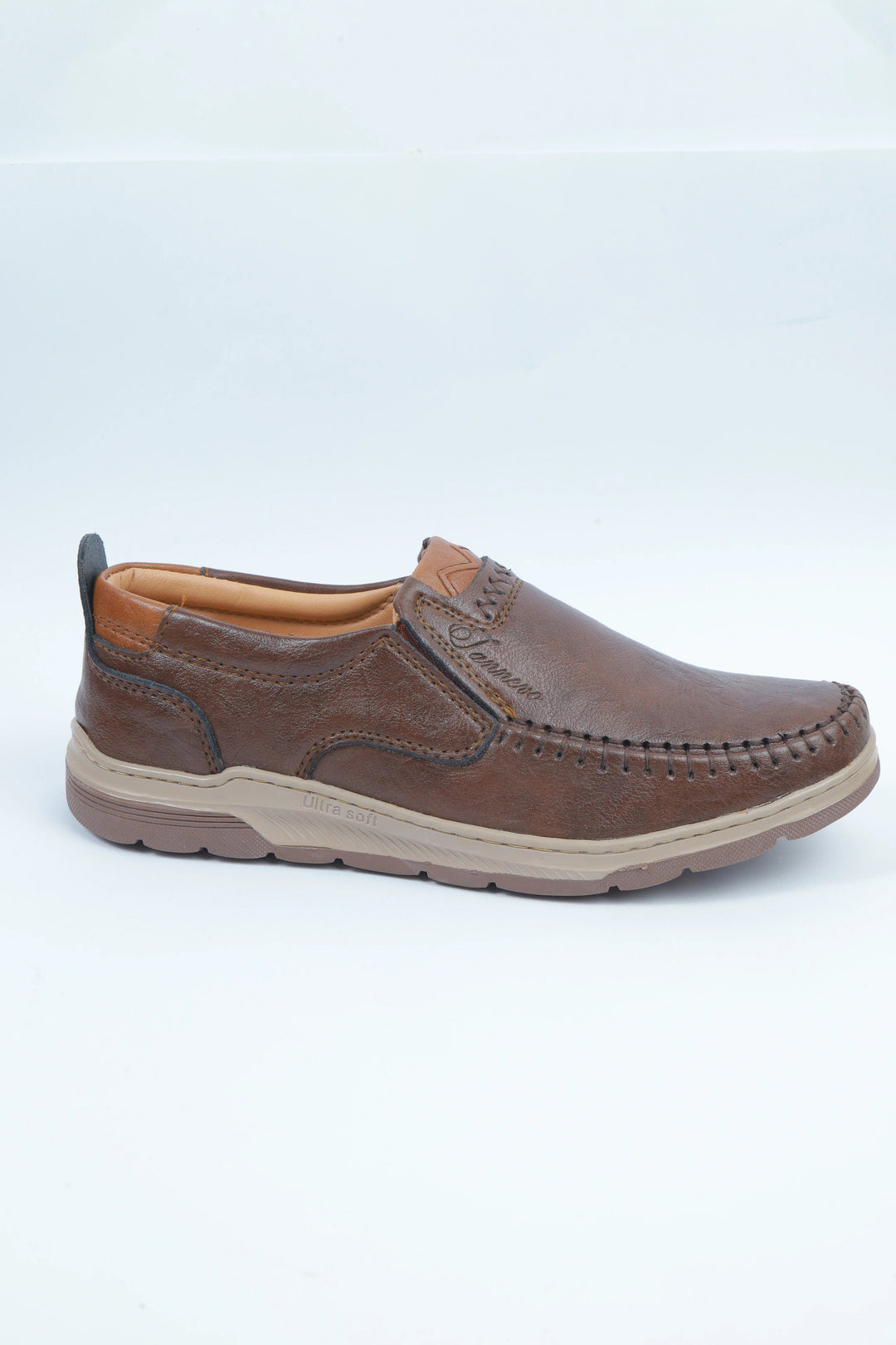 Brown Comfort Medicated Casual Shoes
