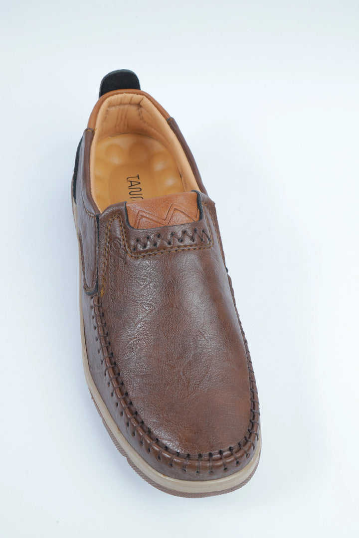 Brown Comfort Medicated Casual Shoes