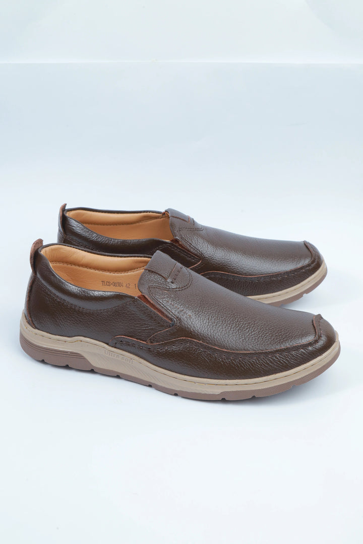 Brown Everyday Medicated Casual Shoes