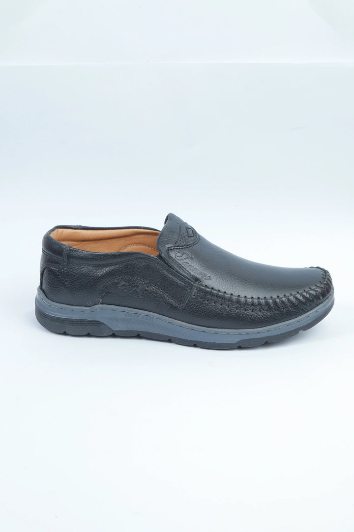 Black Premium Medicated Casual Shoes