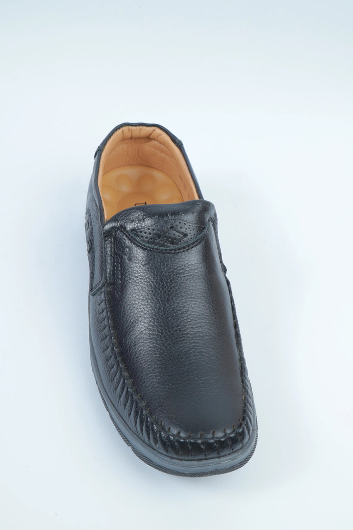 Black Premium Medicated Casual Shoes