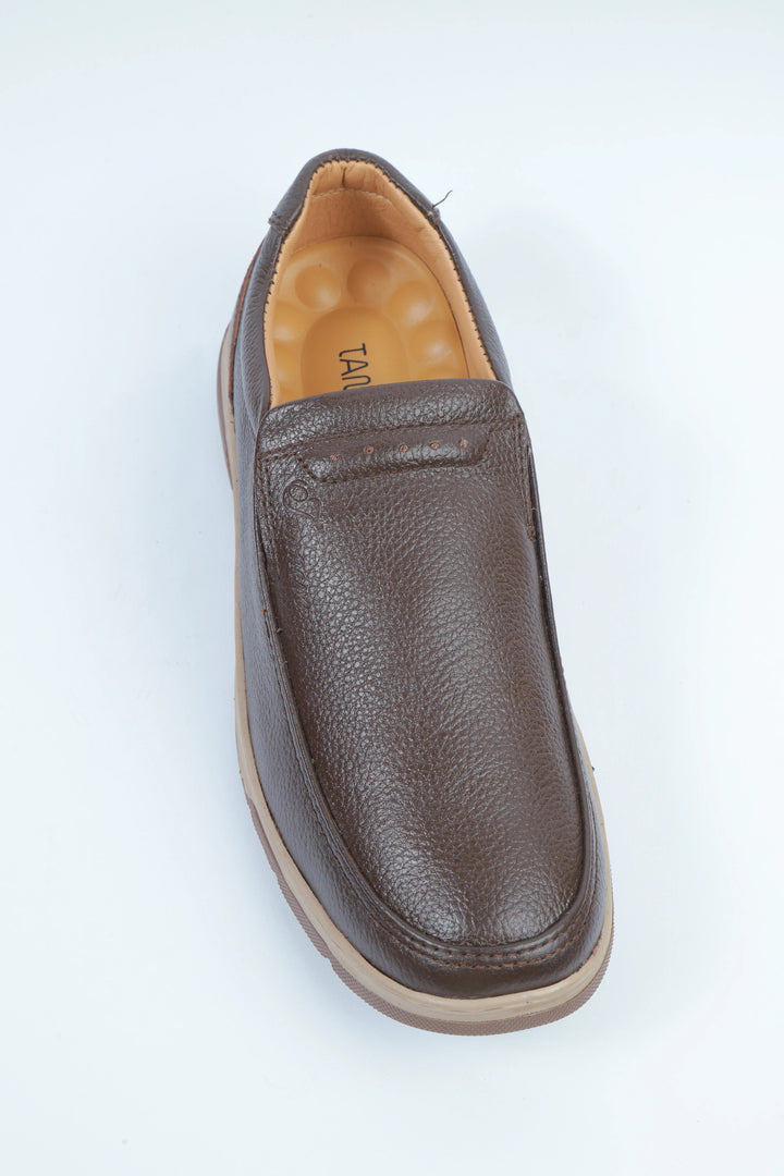 Brown Lightweight Medicated Casual Shoes