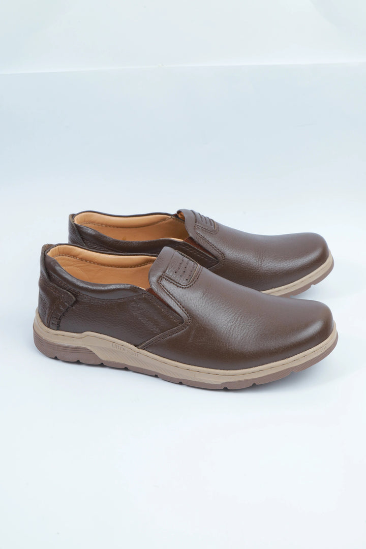 Brown Daily Comfort Medicated Shoes