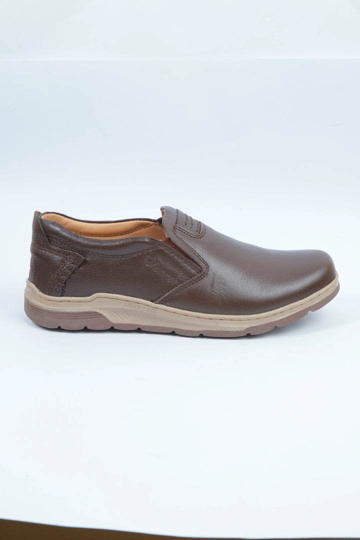 Brown Daily Comfort Medicated Shoes