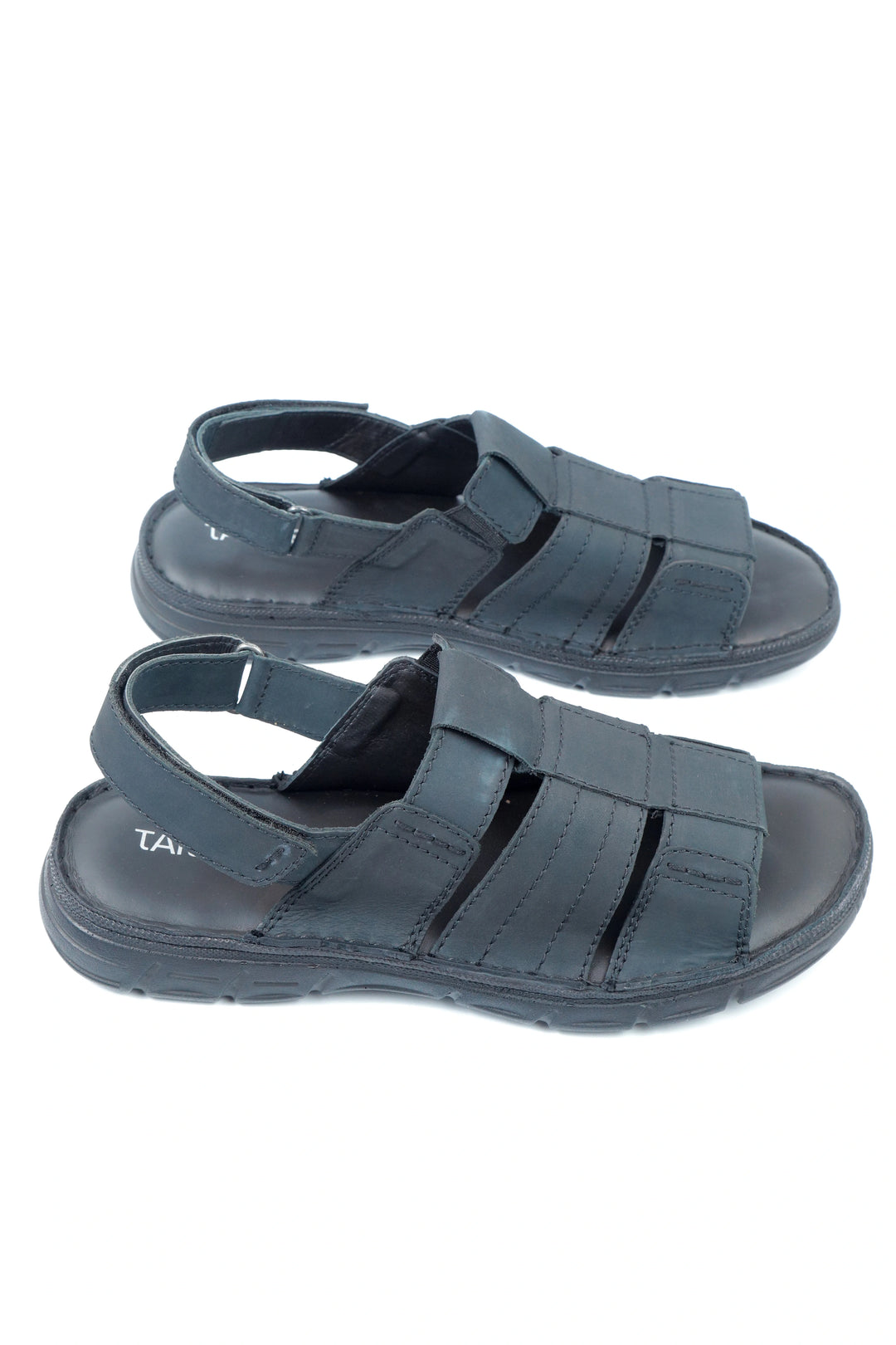 Stylish Nubuck Black Sandal