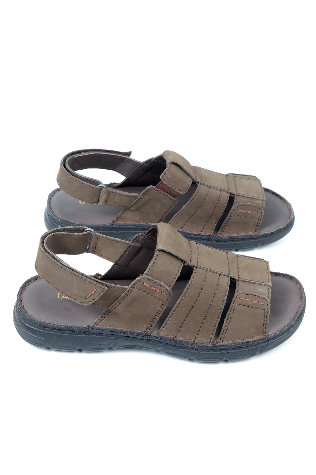 Stylish Nubuck Brown Sandal