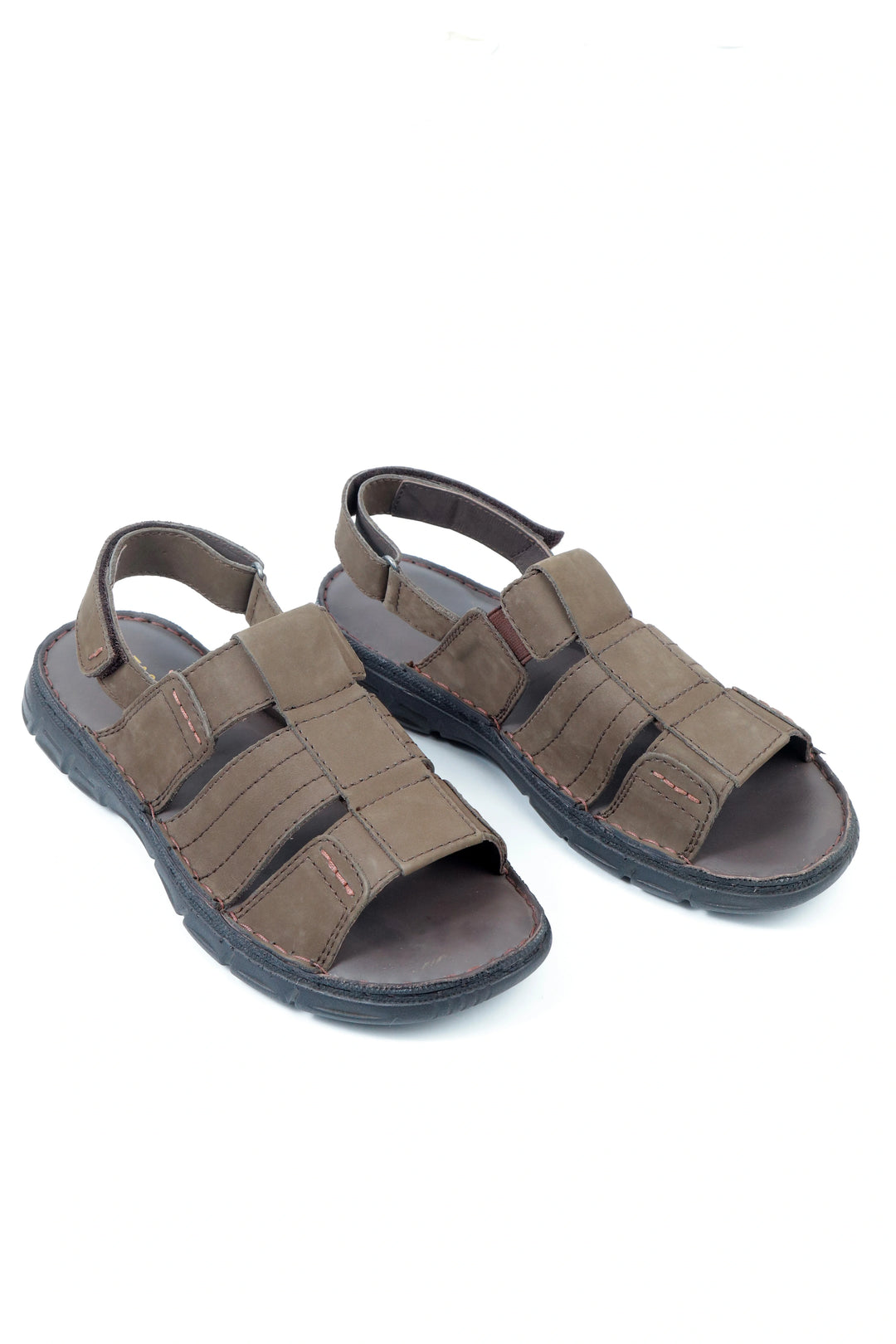 Stylish Nubuck Brown Sandal