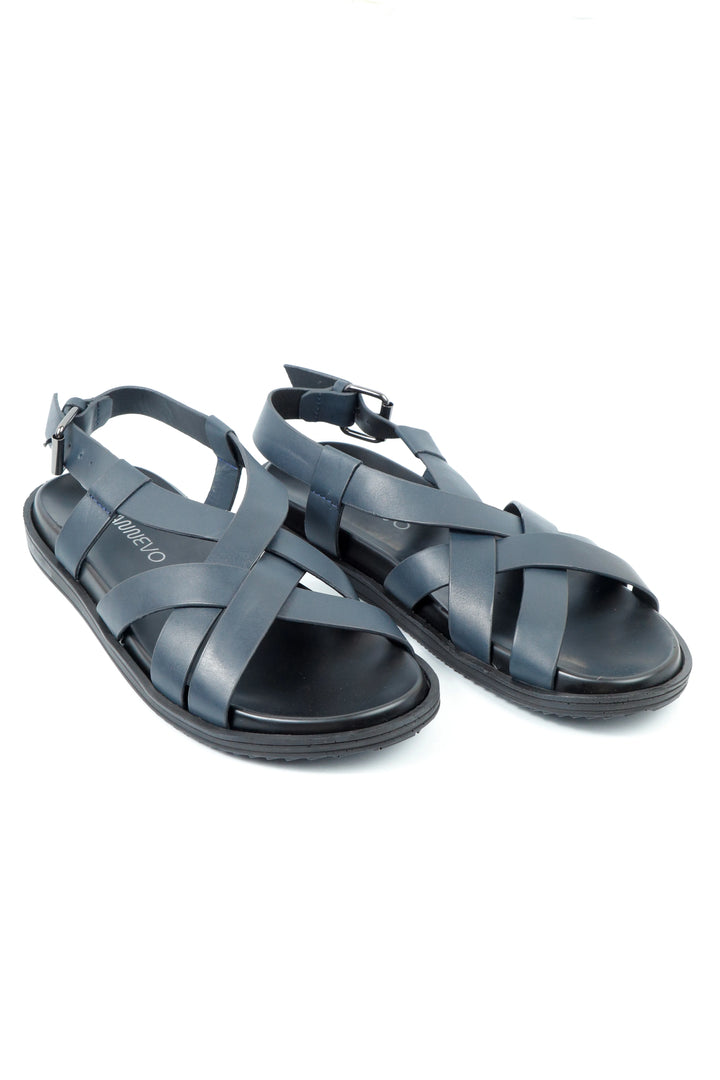 Premium LRD Black Leather Sandal