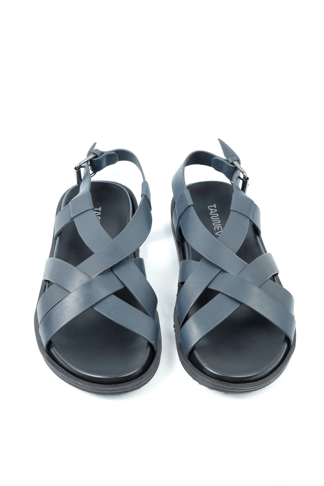 Premium LRD Black Leather Sandal