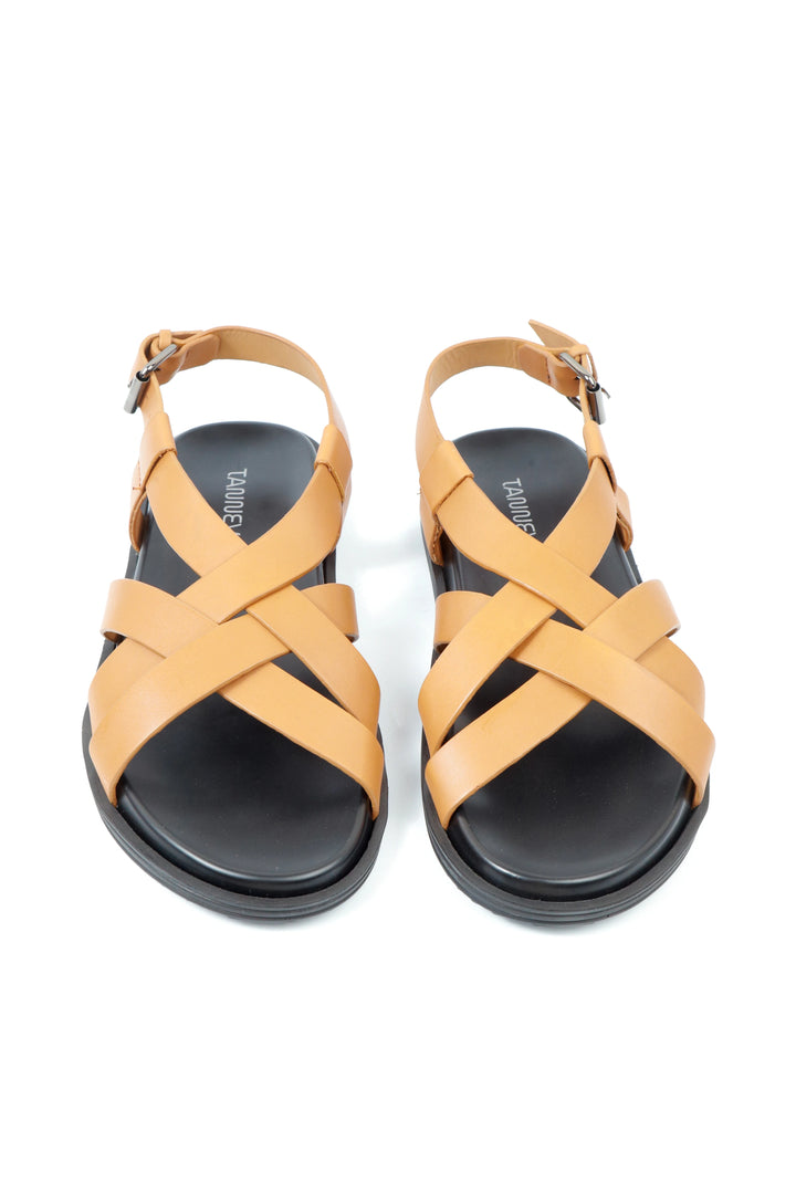 Premium LRD Tan Leather Sandal
