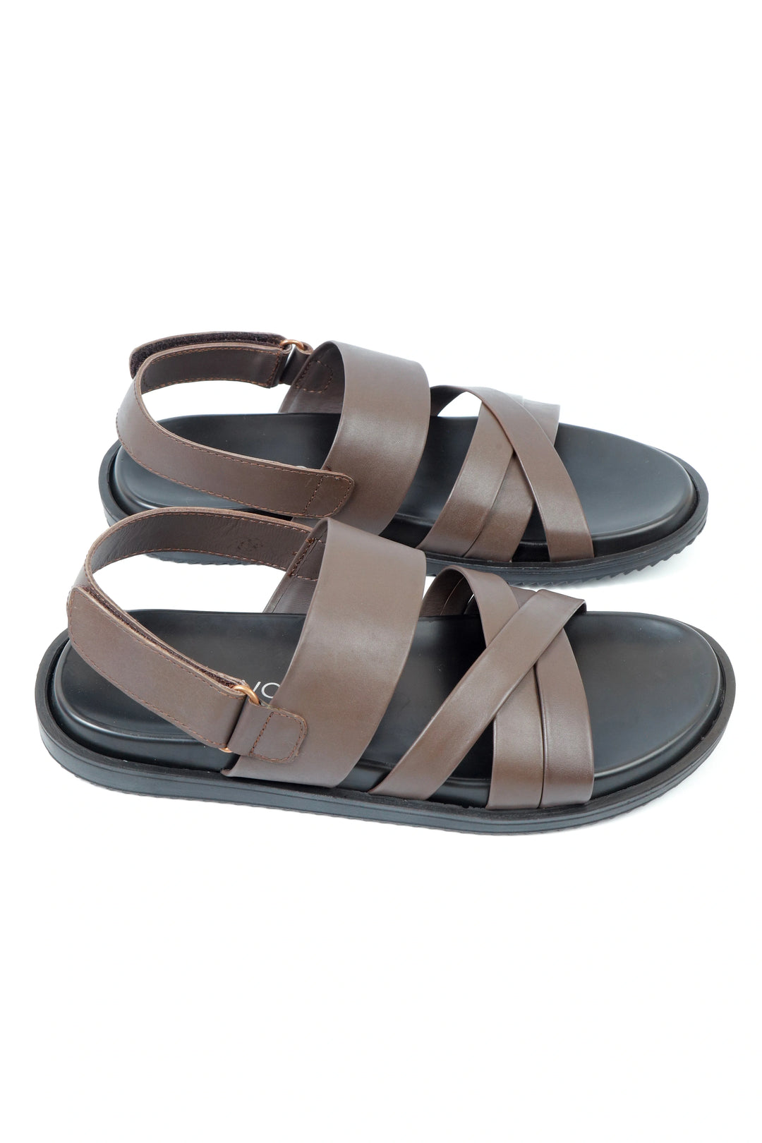 Luxury Brown Leather Sandal