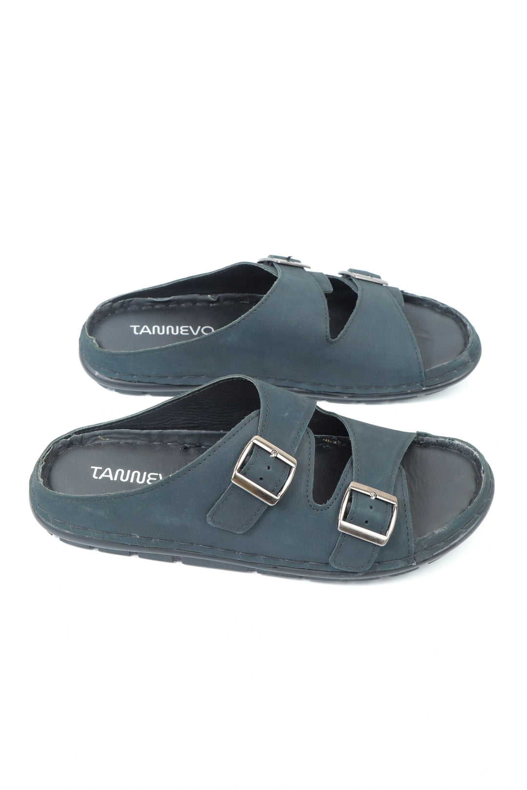 Stylish Nubuck Black Slipper