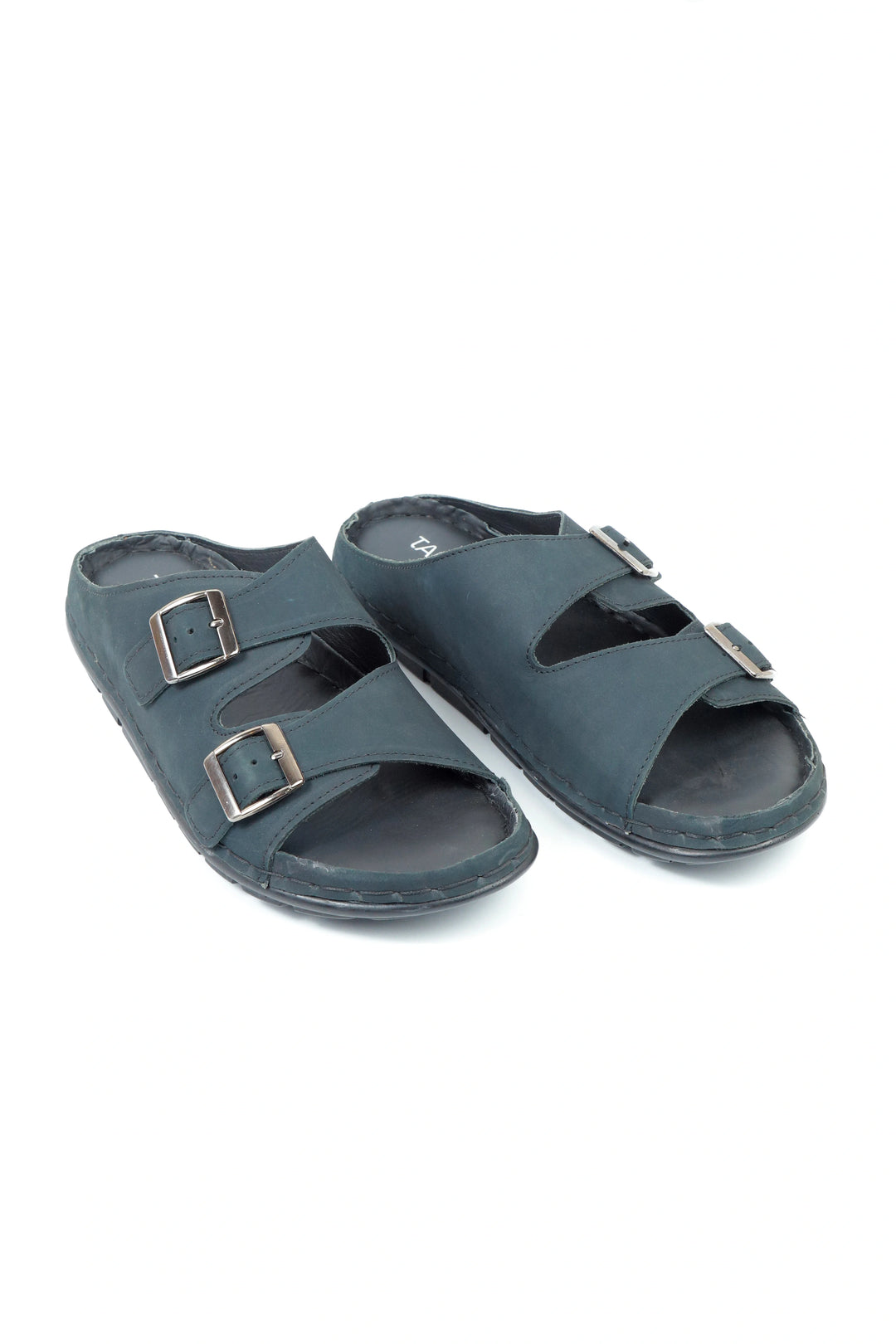 Stylish Nubuck Black Slipper