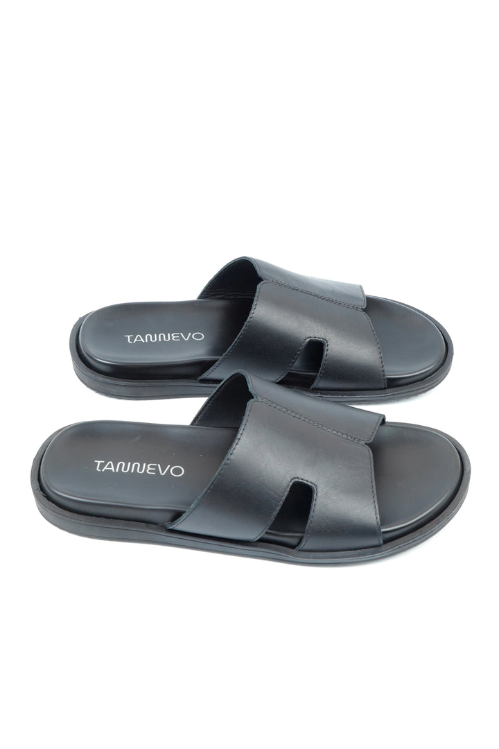 Elegant Black Comfort Slipper