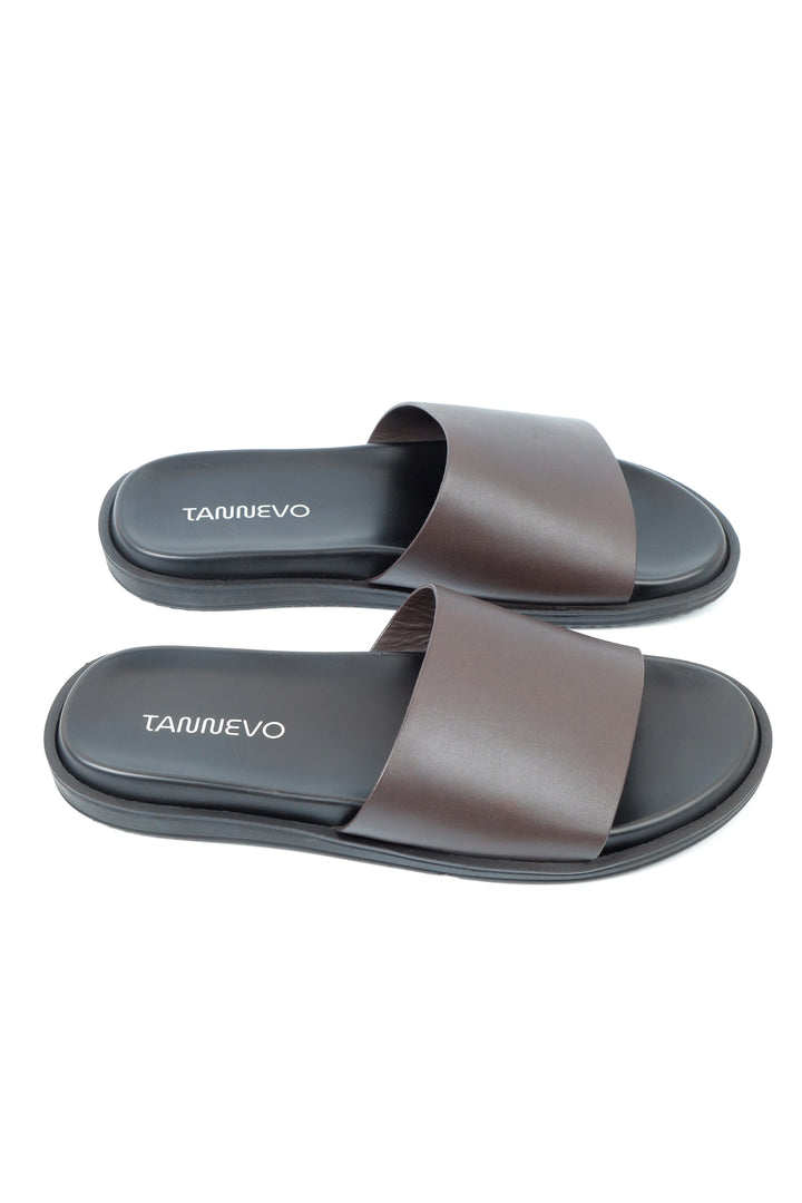 Premium Dark Brown Casual Slipper