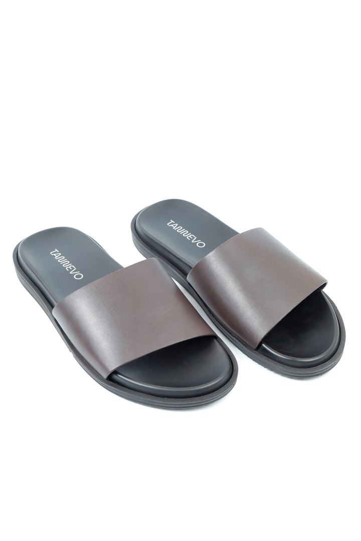 Premium Dark Brown Casual Slipper