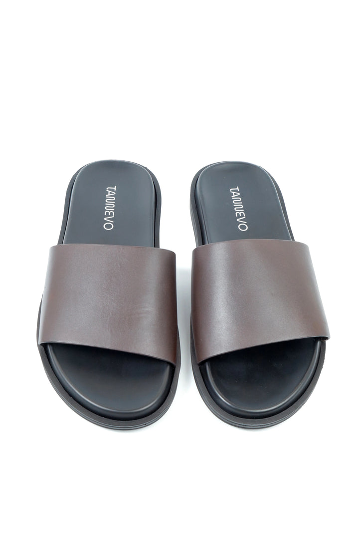 Premium Dark Brown Casual Slipper