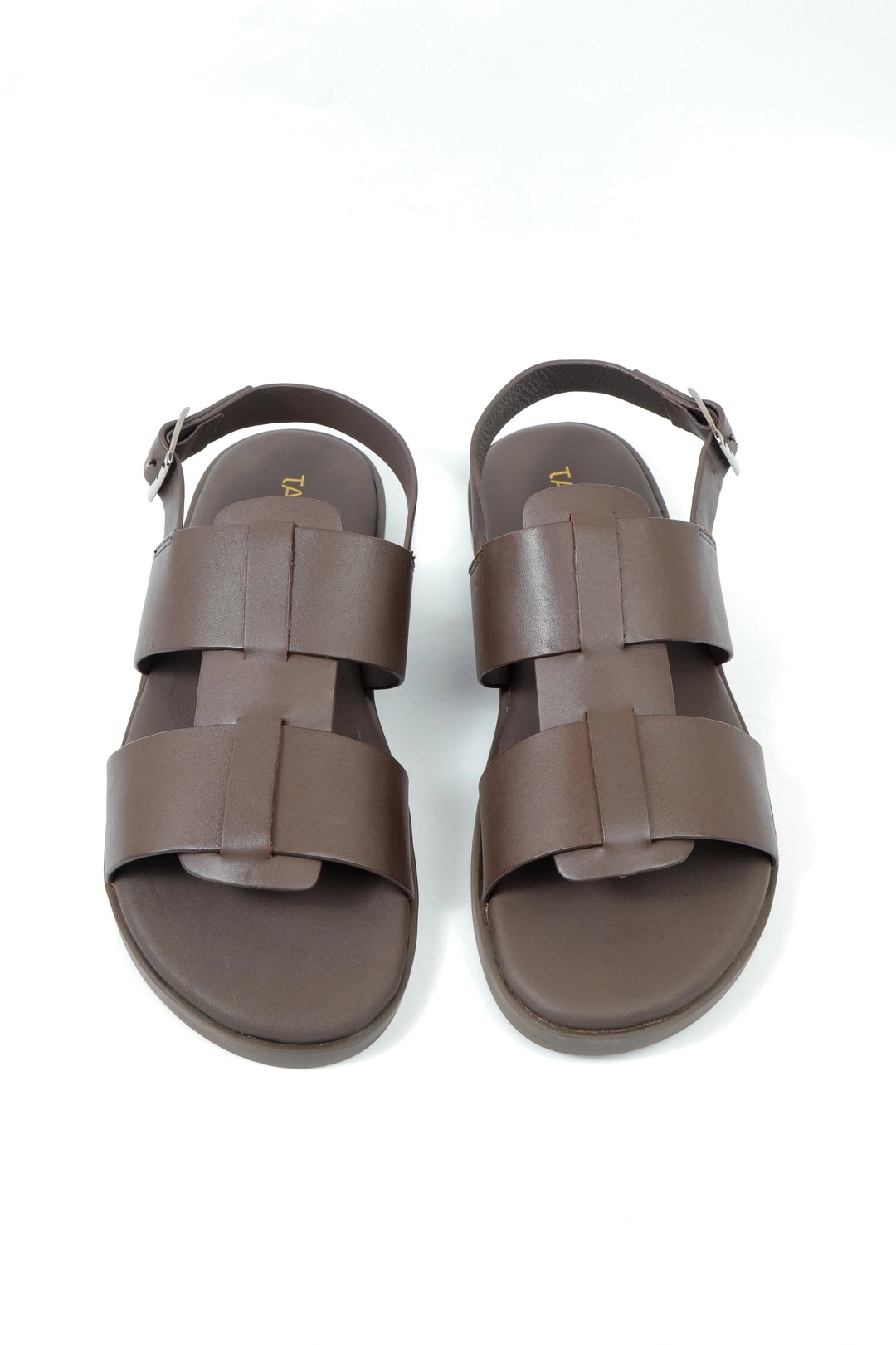 Classic Dark Brown Leather Sandal
