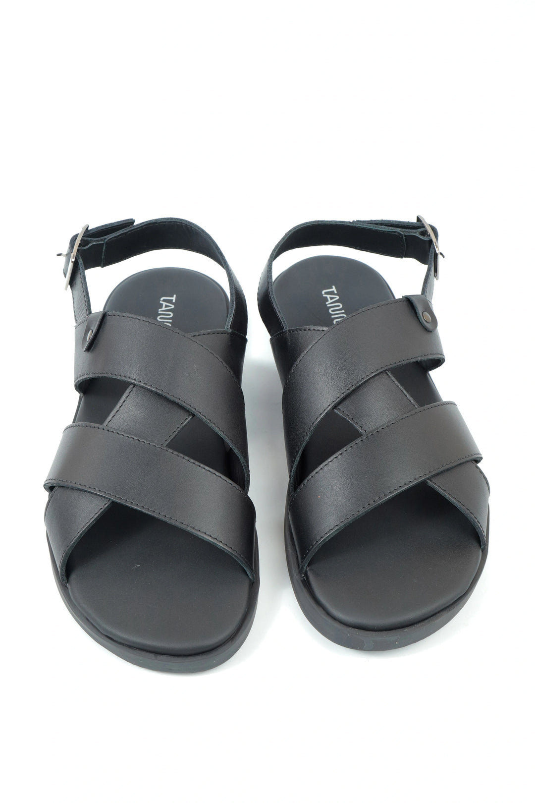 Modern Black Comfort Sandal