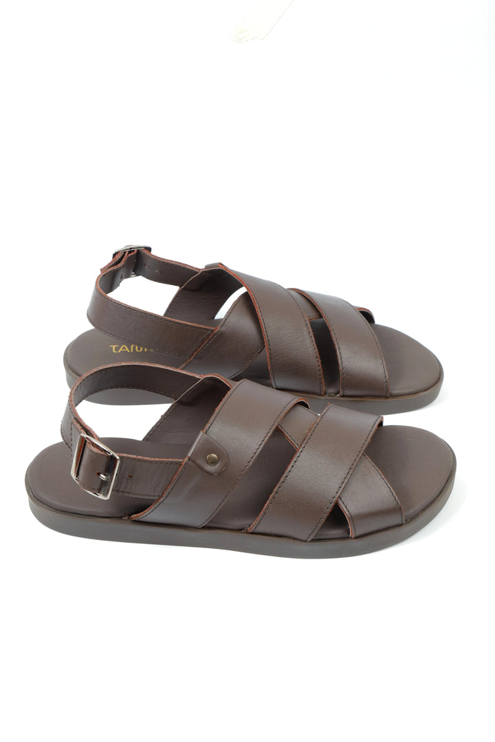 Modern Dark Brown Comfort Sandal