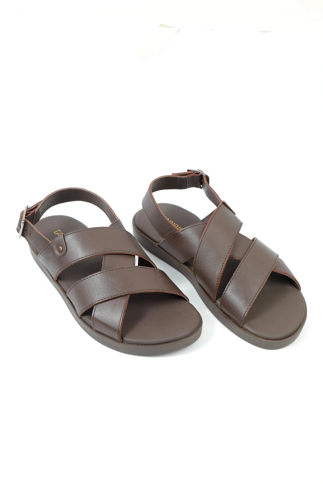 Modern Dark Brown Comfort Sandal