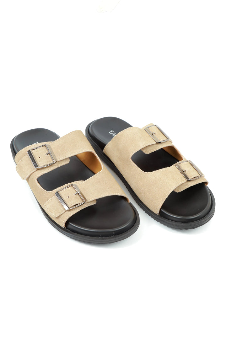 Premium Suede Beige Slipper