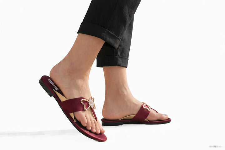 Classic Maroon Comfort Slipper