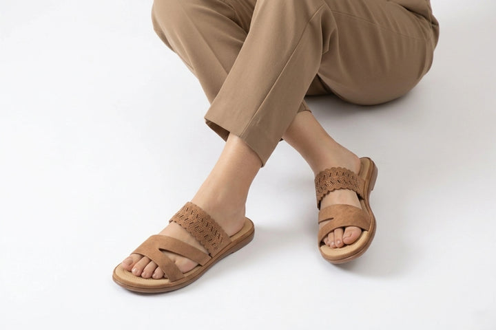 Brown Medicated Slipper