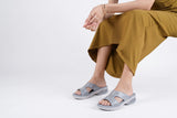 Elegant Blue Comfort Medicated Slipper