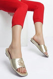 Gold Modern Luxe Slipper