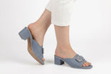 Soft Blue Comfort Slipper