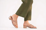 Designer Gold Slipper