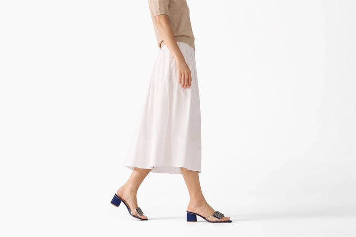 Soft Navy Modern Slipper