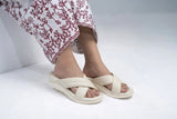 Elegant Beige Fashion Medicated Slipper