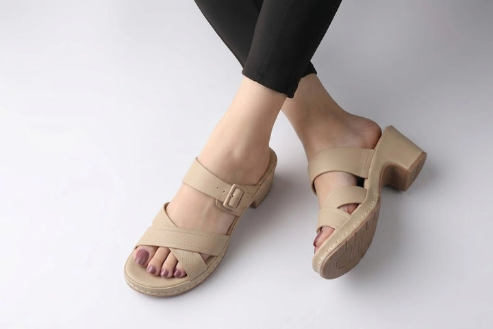 Stylish Apricot Premium Medicated Slipper