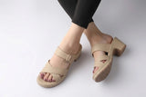 Stylish Apricot Premium Medicated Slipper
