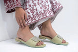 Trendy Ash Green Slipper