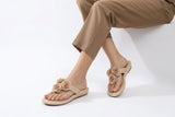 Elegant Beige Medicated Slipper