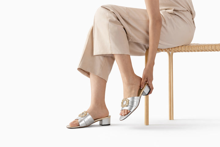 Urban Silver Trend Slipper