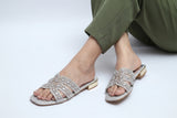 Silver Shine Premium Slipper