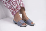 Stylish Blue Comfort Medicated Slipper