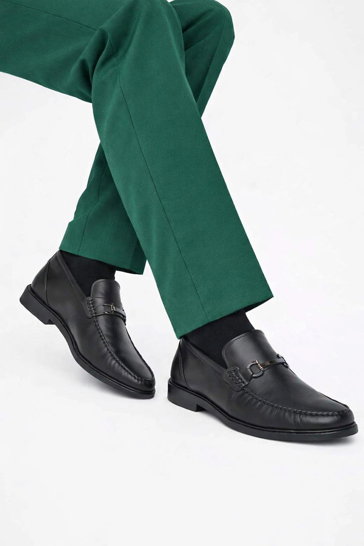 Black Classic Moccasin